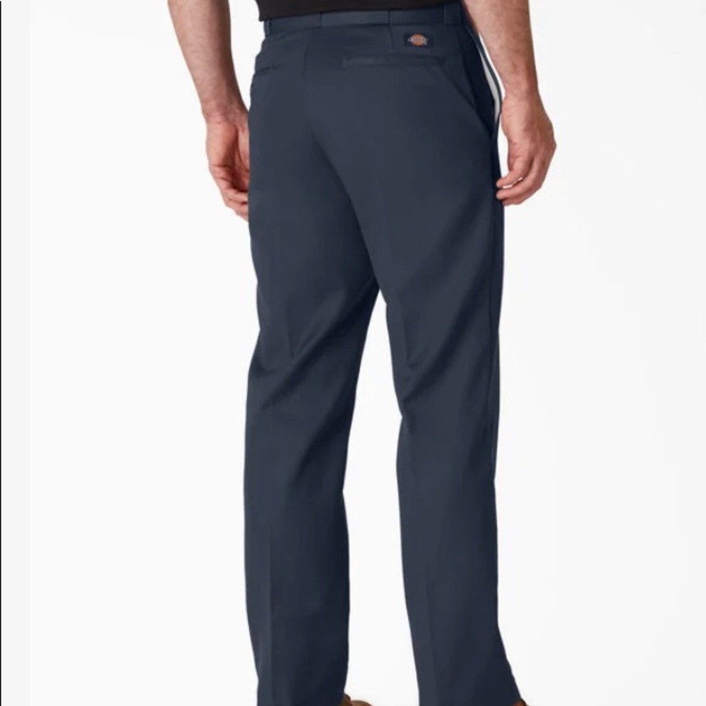 Navy blue dickies work pants. 874 The original fit 32x32